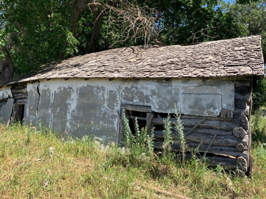 Back of Cournoyer cabin